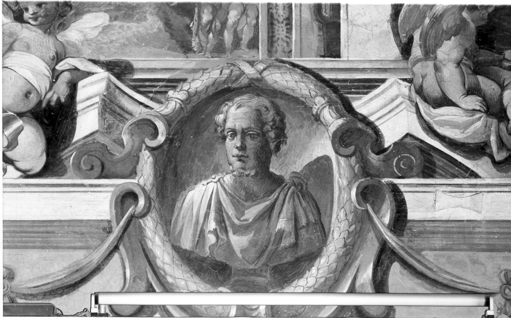 Busto di personaggio illustre (dipinto) di Rossetti Cesare (e aiuti) (sec. XVII)