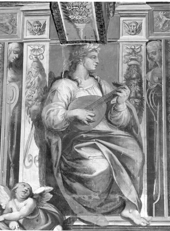 Erato (dipinto) di Rossetti Cesare (sec. XVII)