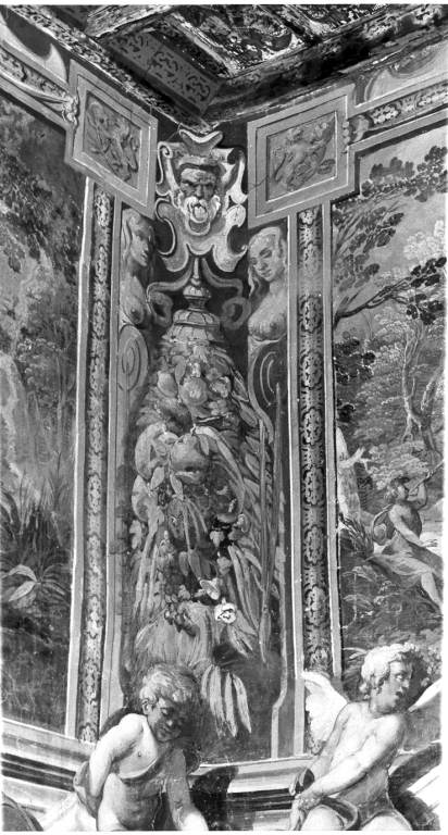 Festone (dipinto) di Rossetti Cesare (e aiuti) (sec. XVII)