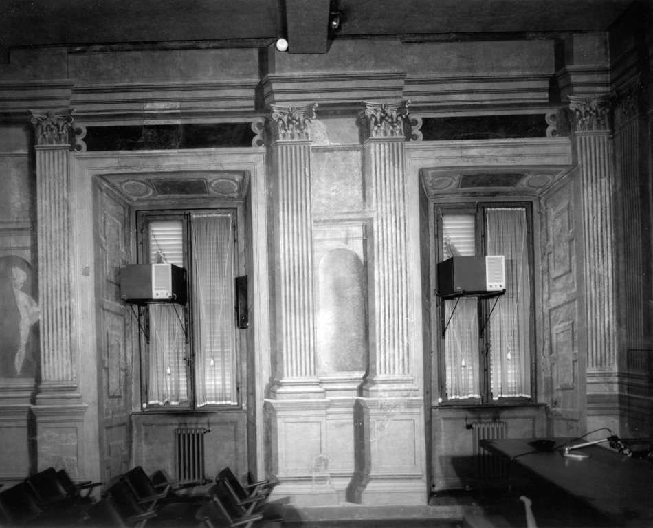 Elementi architettonici e putti (dipinto murale) di Bonaccorsi Pietro detto Perin del Vaga (sec. XVI)