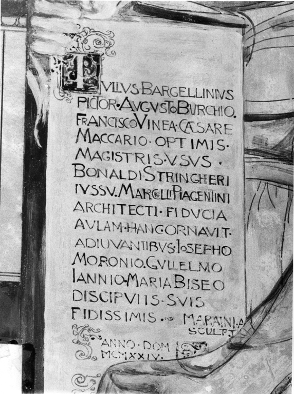 personificazione (dipinto) di Bargellini Giulio (sec. XX)