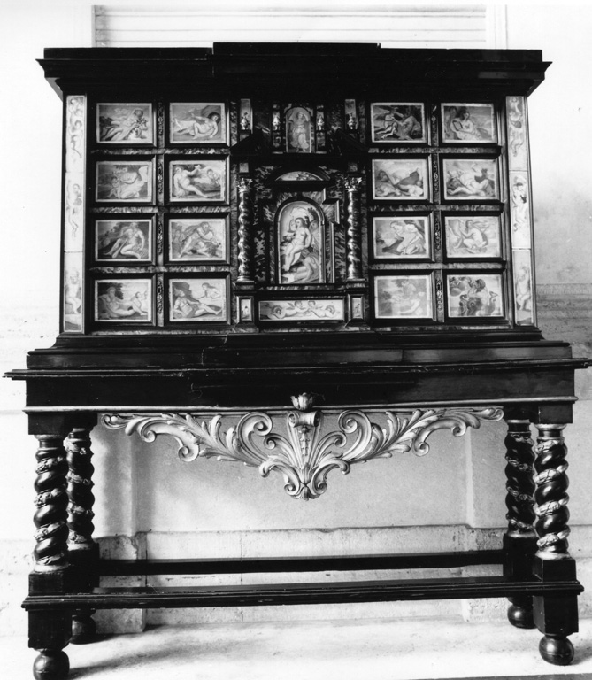 stipo - ambito napoletano (seconda metà sec. XVII)