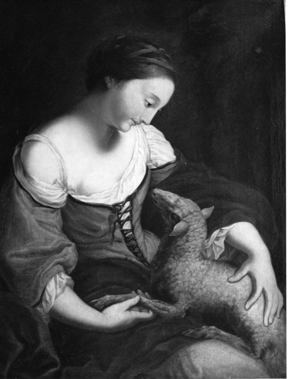 Sant'Agnese (dipinto) - ambito romano (fine sec. XVIII)