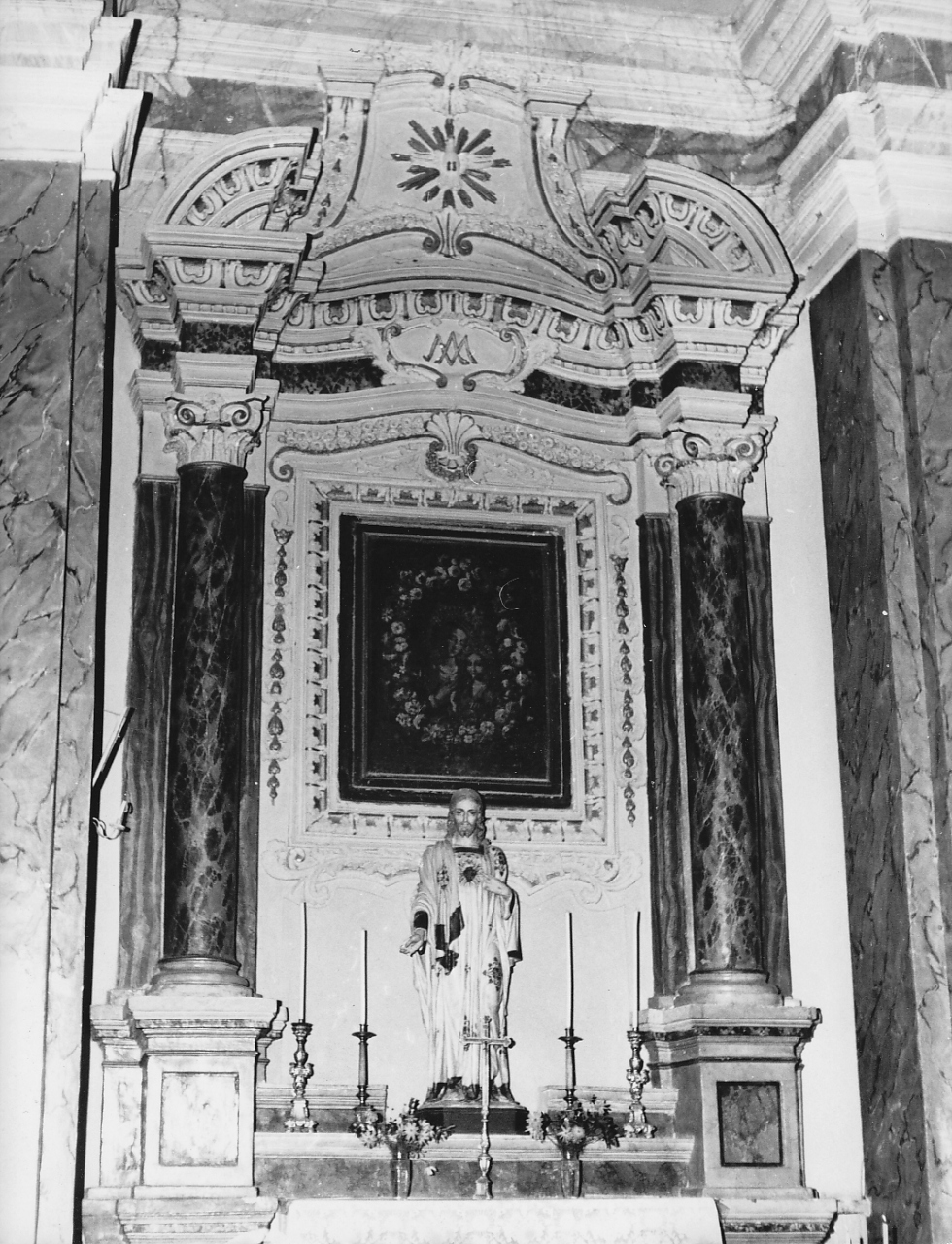 altare, opera isolata - ambito laziale (sec. XVIII)
