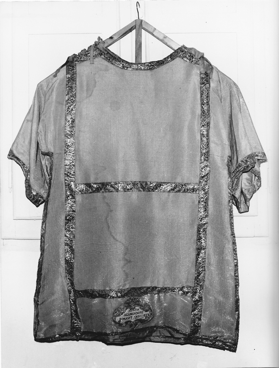 tunicella, serie - manifattura laziale (sec. XIX)