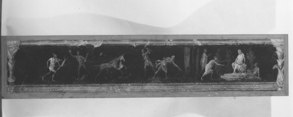 Scene di giudizio (dipinto) - ambito romano (prima metà sec. XX)