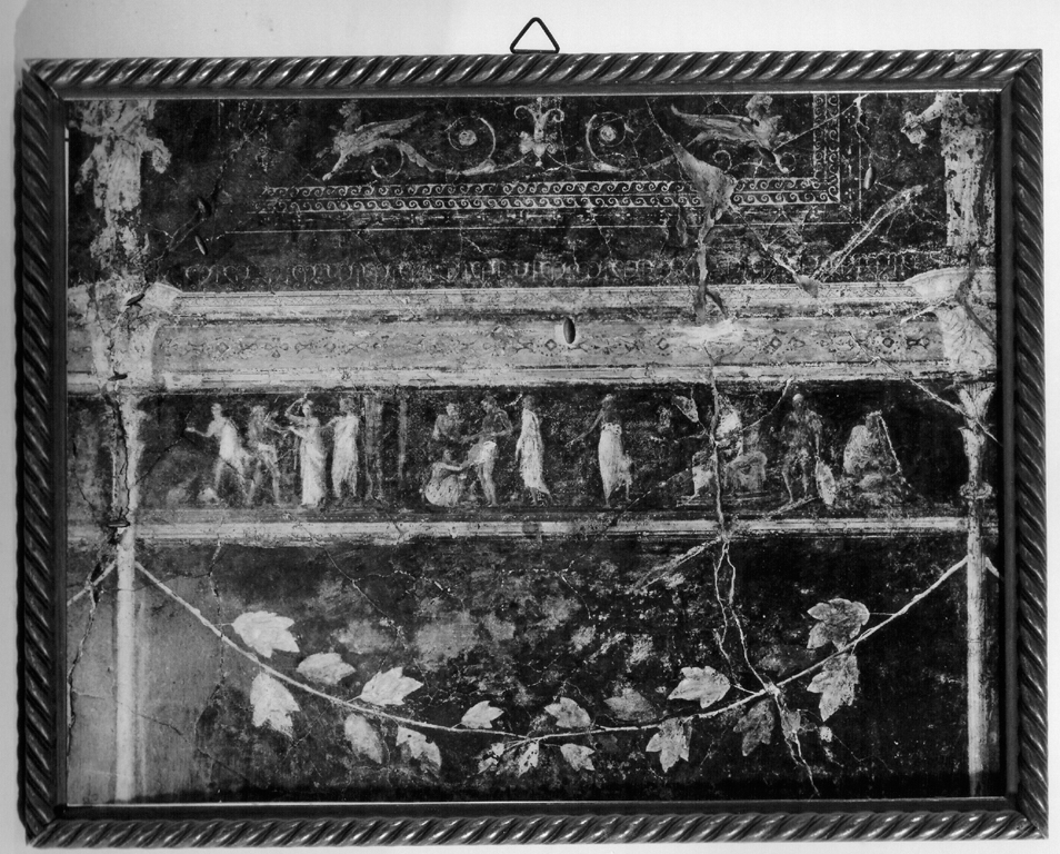 Scene di giudizio (dipinto) - ambito romano (prima metà sec. XX)