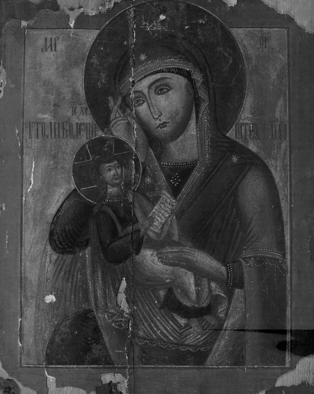 Madonna con Bambino (dipinto) - ambito russo (metà sec. XIX)