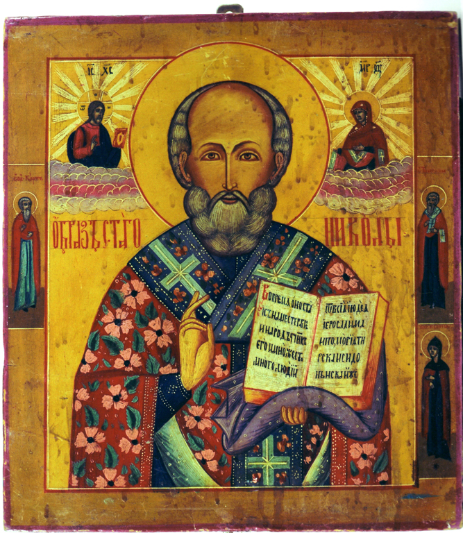 Santo (dipinto) - ambito russo (metà sec. XIX)