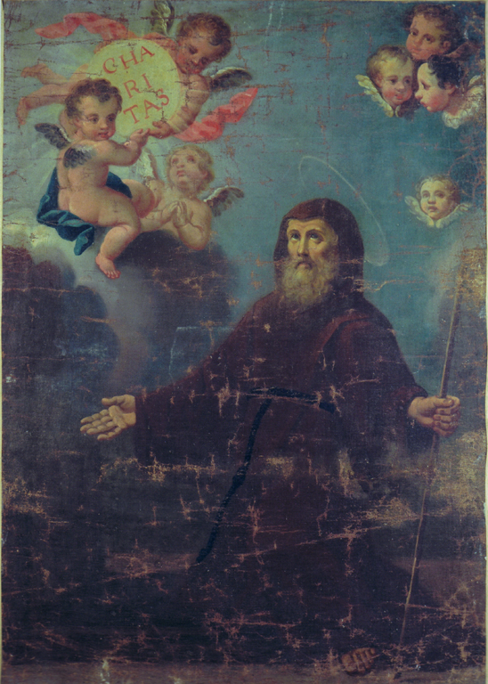 San Francesco di Paola (dipinto) - ambito napoletano (sec. XVII)