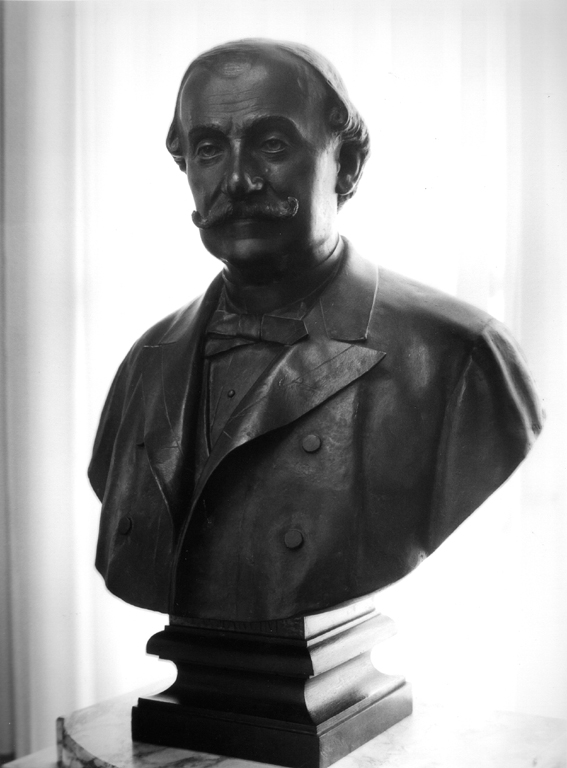 ritratto di Pasquale Stanislao Mancini (busto) - ambito piemontese (seconda metà sec. XIX)