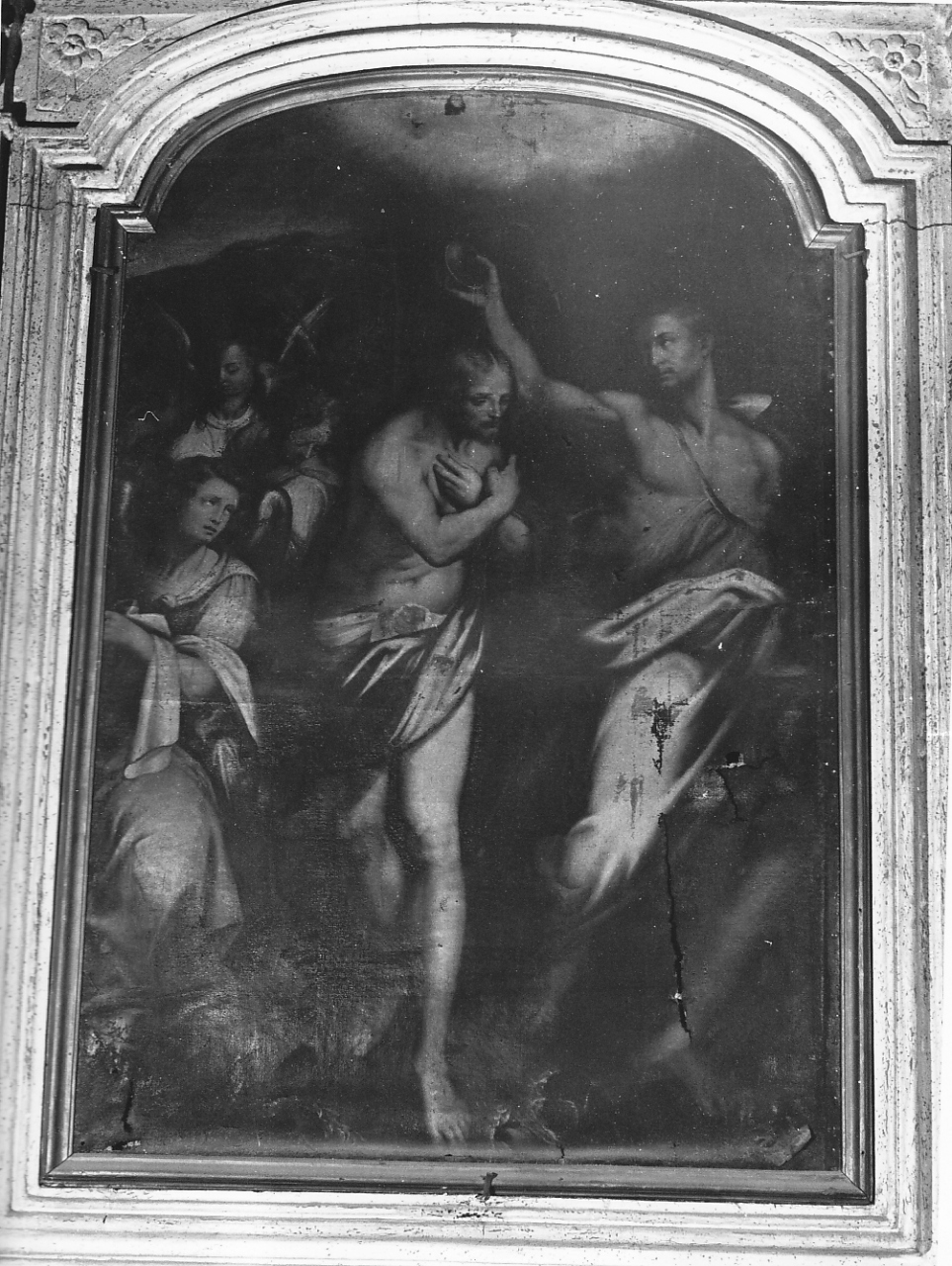 battesimo di Cristo (dipinto) - ambito laziale (seconda metà sec. XVIII)