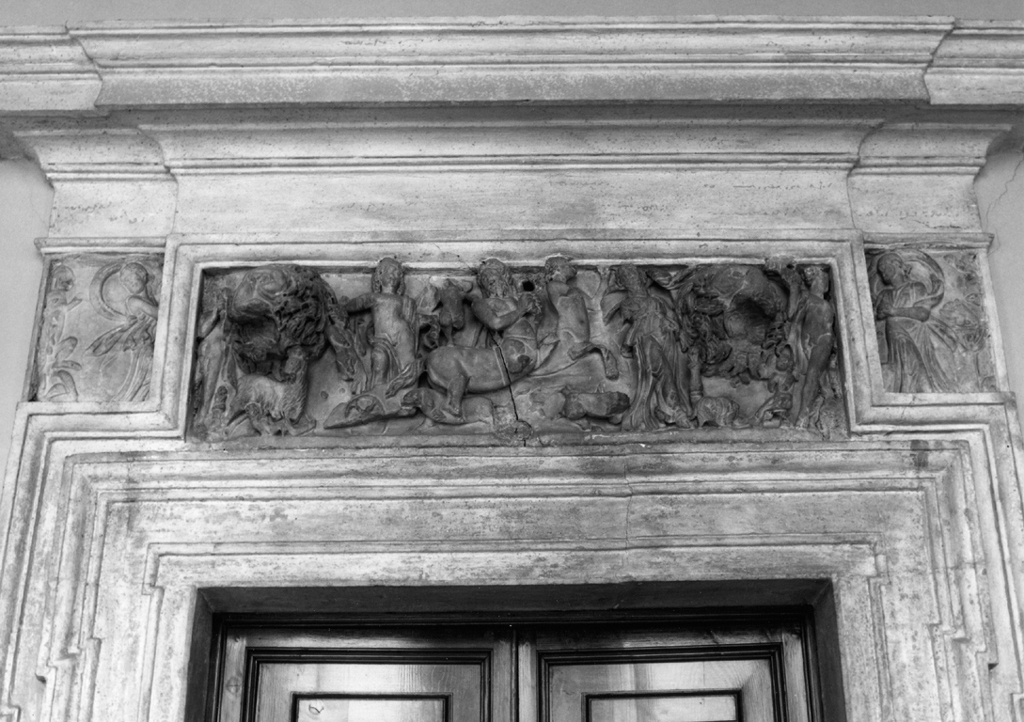 portale di Rainaldi Carlo (attribuito) (sec. XVII)