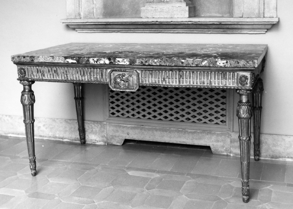 tavolo da muro - manifattura romana (sec. XVIII)