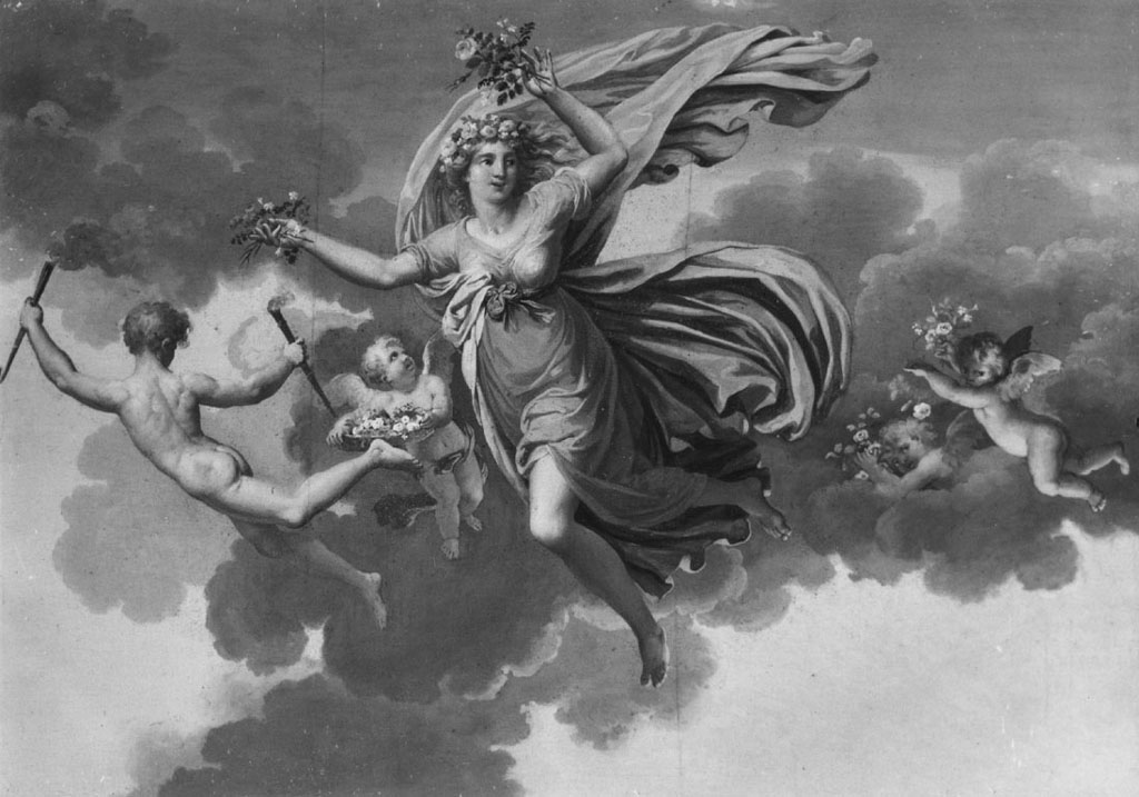 Aurora (dipinto) - ambito romano (sec. XVIII)