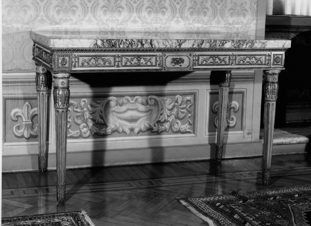 tavolo da muro - manifattura romana (fine sec. XVIII)