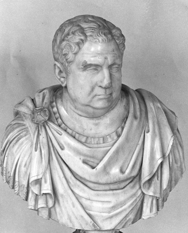 ritratto di Vespasiano (busto) di cSa Fabrik Marke (sec. XVII)