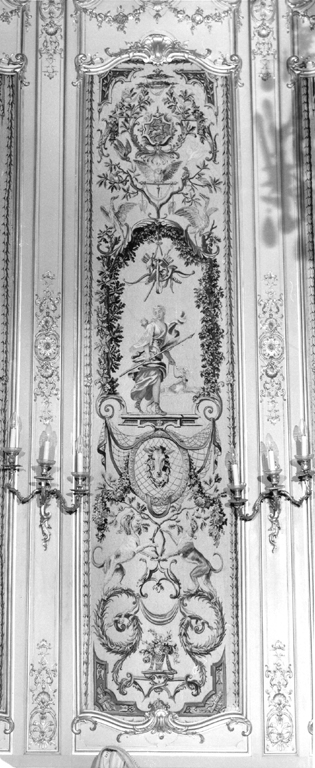 allegoria del segno del sagittario (arazzo) - manifattura dei Gobelins (sec. XVIII)