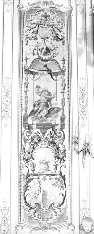 allegoria del segno del leone (arazzo) - manifattura dei Gobelins (sec. XVIII)