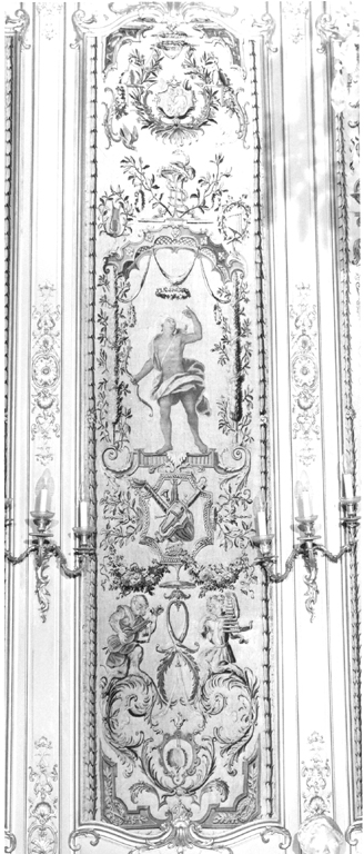 allegoria del segno dei gemelli (arazzo) - manifattura dei Gobelins (sec. XVIII)