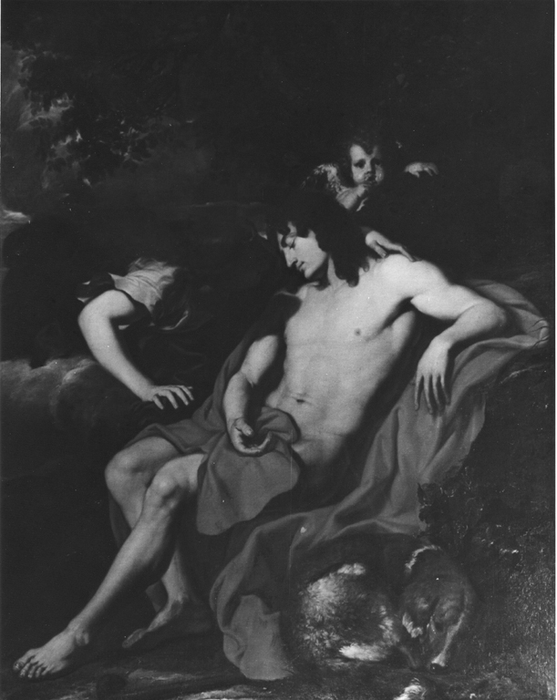 Diana ed Endimione (dipinto) di Mola Pier Francesco (cerchia) (sec. XVII)