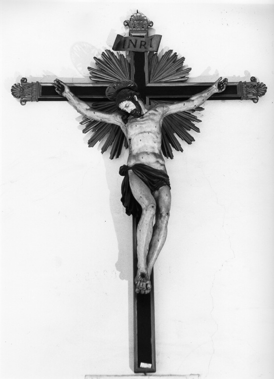 Cristo crocifisso (scultura) - ambito romano (sec. XVIII)