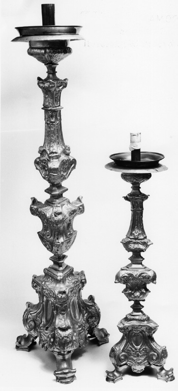 candelabro, serie - ambito romano (sec. XVIII)