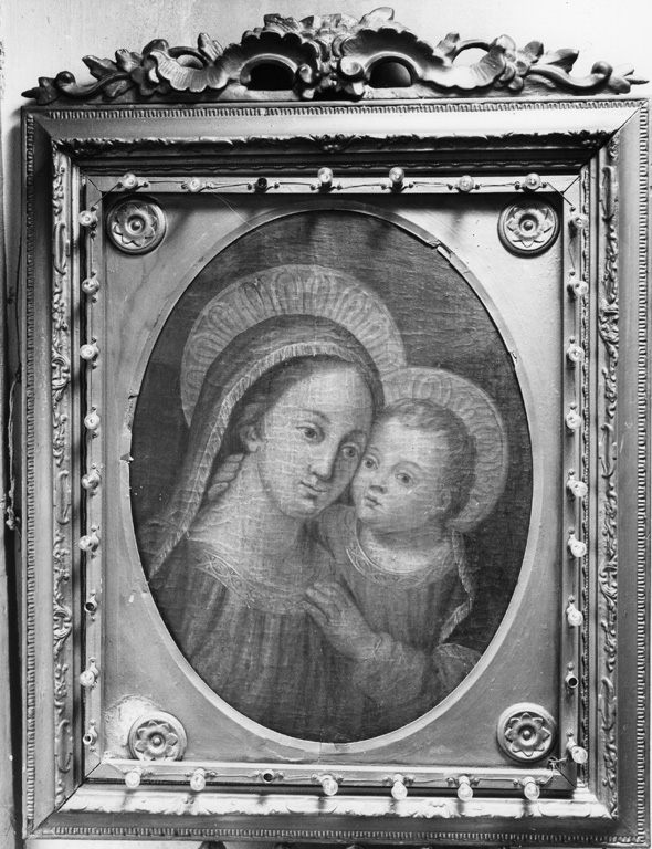 Madonna con Bambino (dipinto) - ambito romano (sec. XIX)