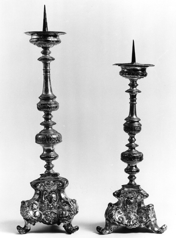 candelabro, serie - ambito romano (sec. XVIII)