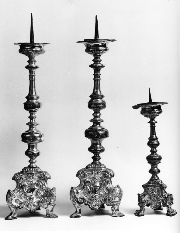 candelabro, serie - ambito romano (sec. XVIII)
