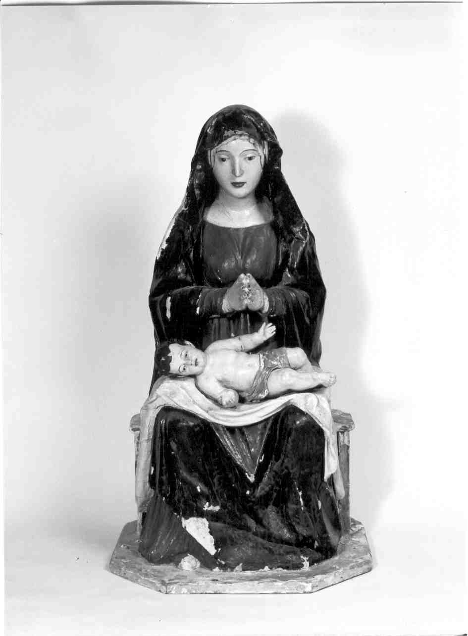 Madonna con Bambino (statua, opera isolata) - bottega mantovana (fine/inizio secc. XVI/ XVII)