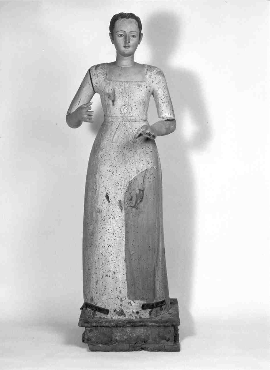 Madonna (statua, elemento d'insieme) - bottega mantovana (sec. XVIII)