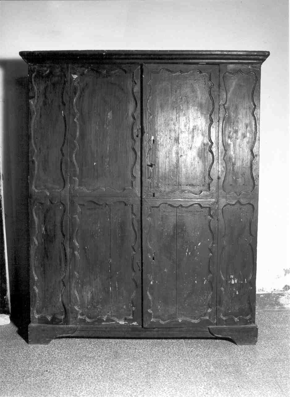 armadio, opera isolata - ambito mantovano (sec. XIX)