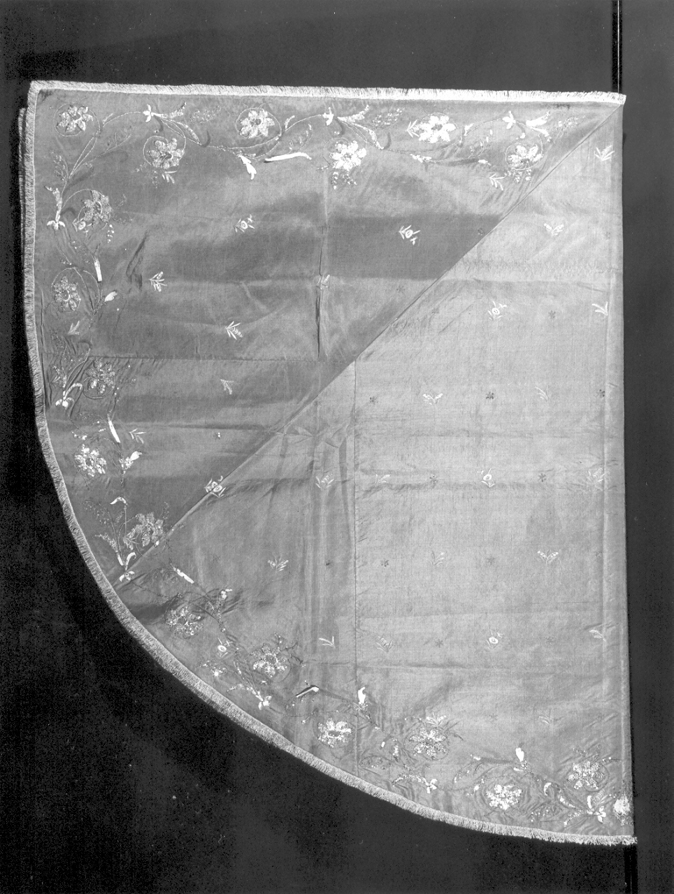 piviale, opera isolata - manifattura italiana (ultimo quarto sec. XVIII)