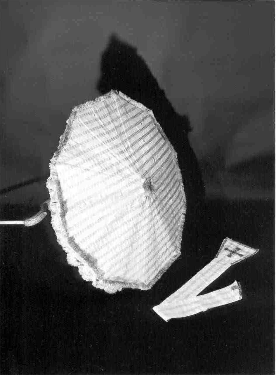 ombrellino processionale, insieme - manifattura veneta (fine/inizio secc. XVIII/ XIX)