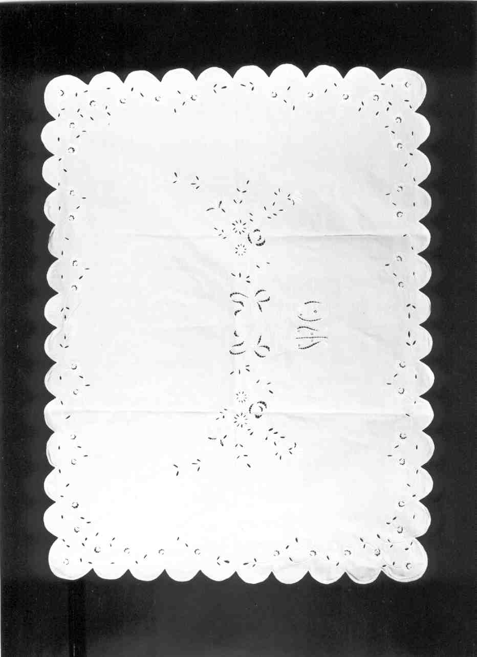 fodera di cuscino, opera isolata - manifattura mantovana (secondo quarto sec. XX)