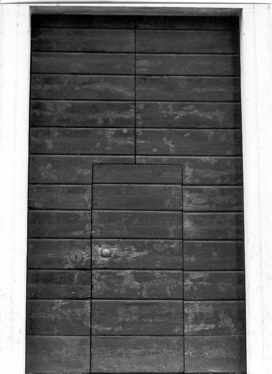 porta, opera isolata - ambito bresciano (seconda metà sec. XVIII)