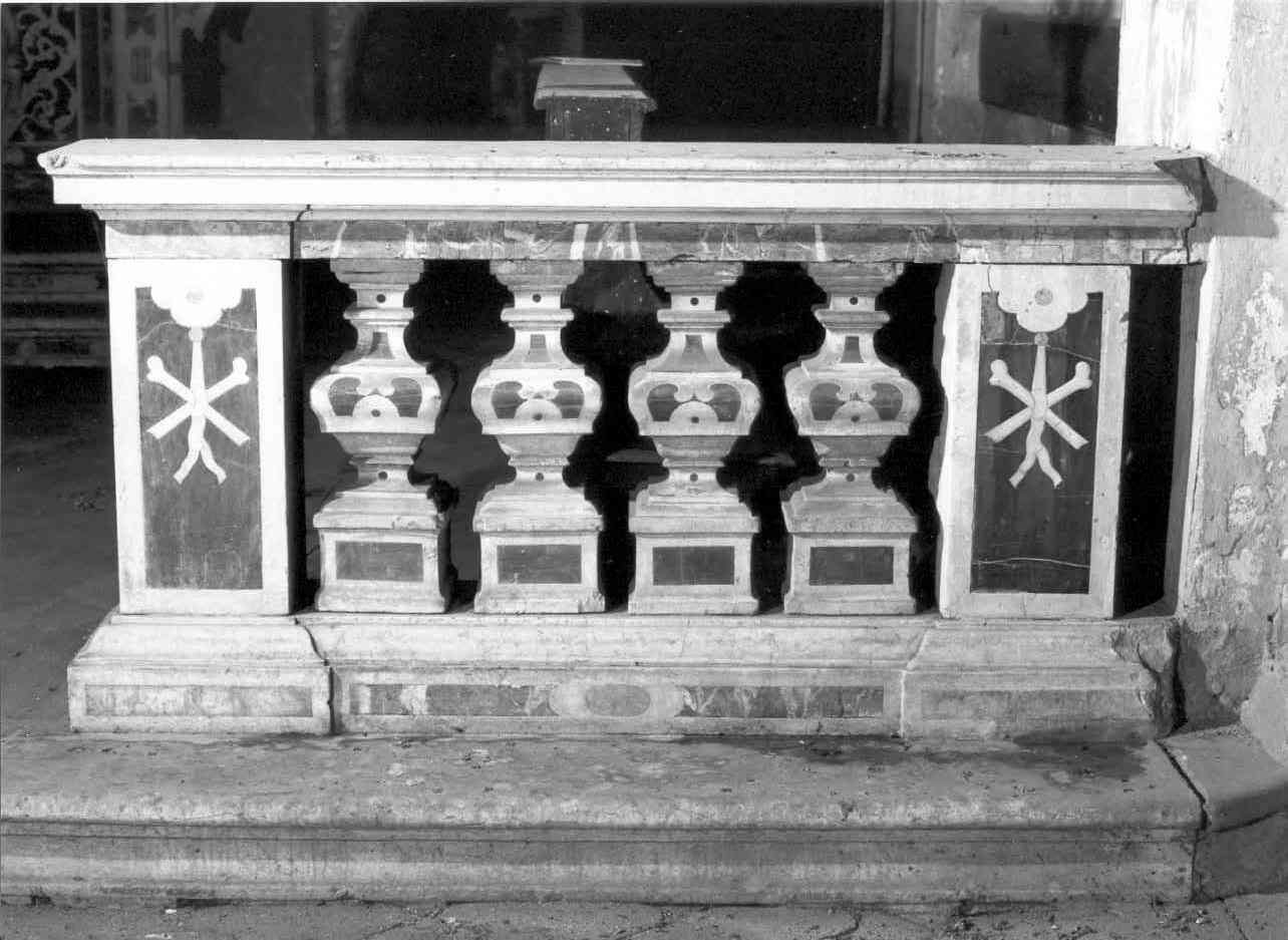 balaustrata, opera isolata - ambito bresciano (prima metà sec. XVIII)