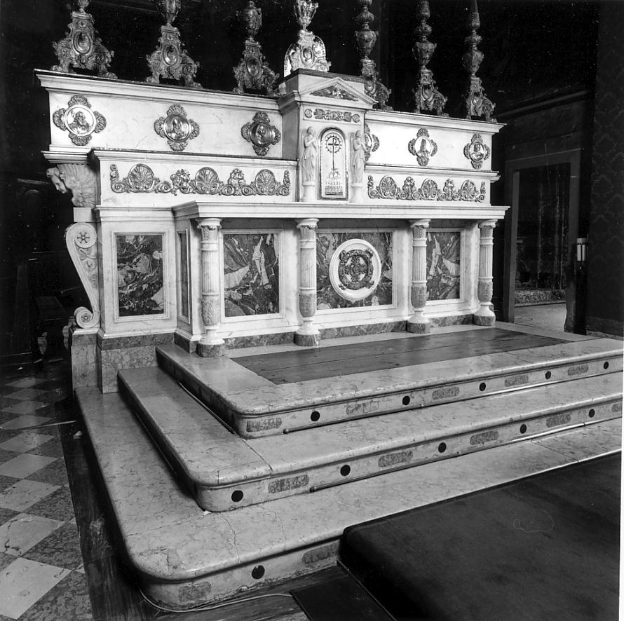 tabernacolo, elemento d'insieme di Visioli Carlo Domenico (sec. XIX)