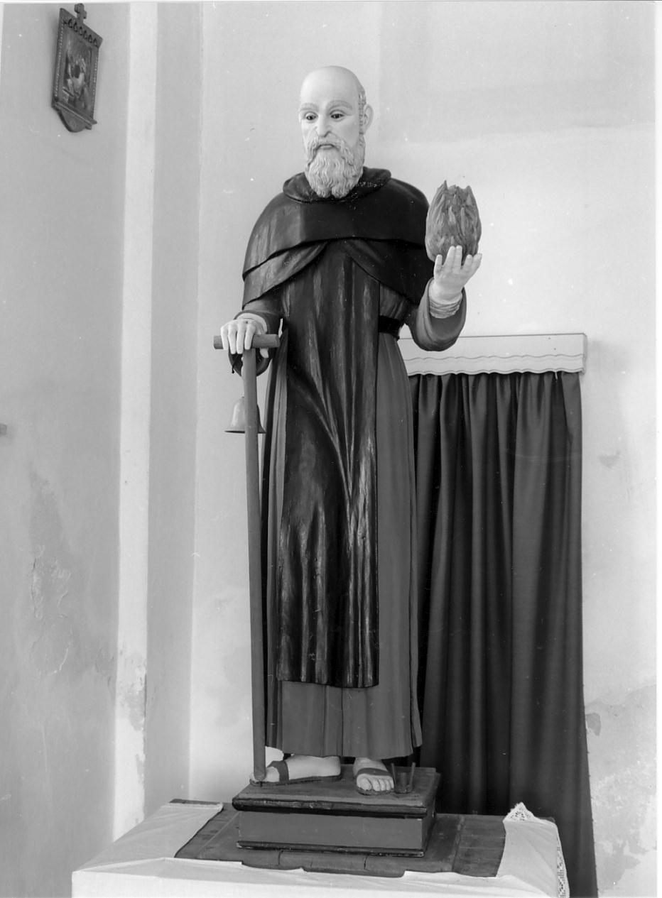 Sant'Antonio Abate (statua, opera isolata) - bottega altoatesina (ultimo quarto sec. XIX)