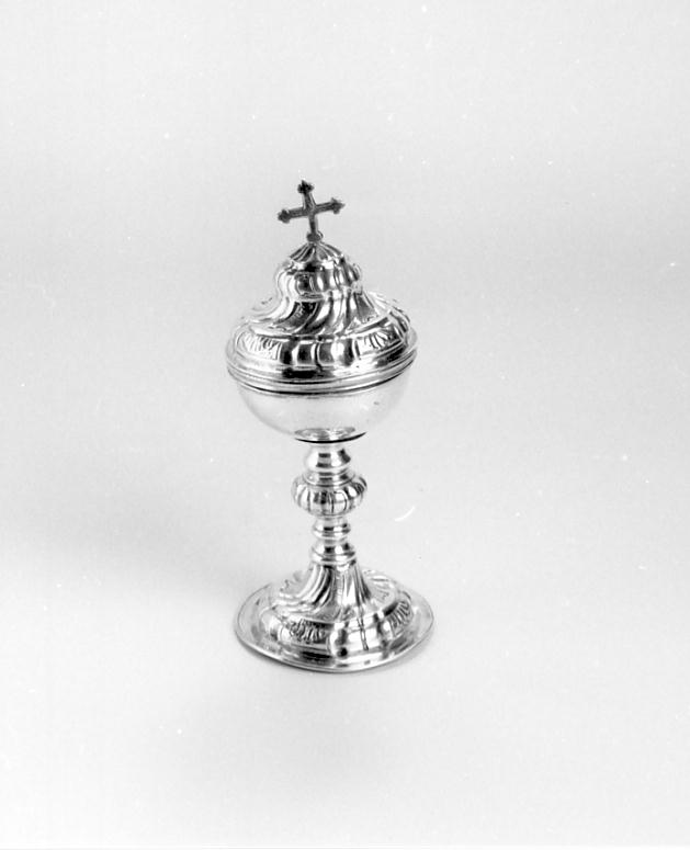 pisside da viatico, opera isolata - bottega mantovana (sec. XVIII)