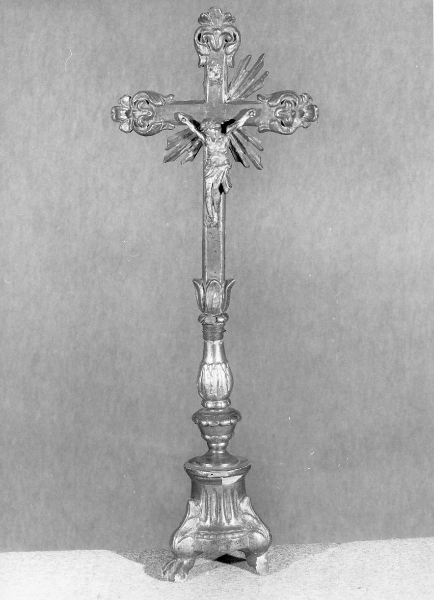 croce d'altare - ambito mantovano (primo quarto sec. XIX)