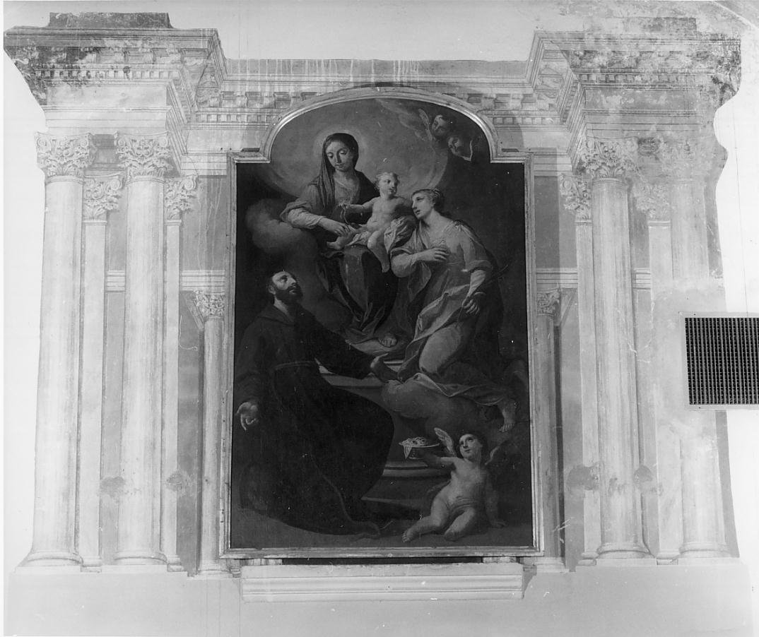 Finte architetture (dipinto) - ambito mantovano (sec. XVIII)