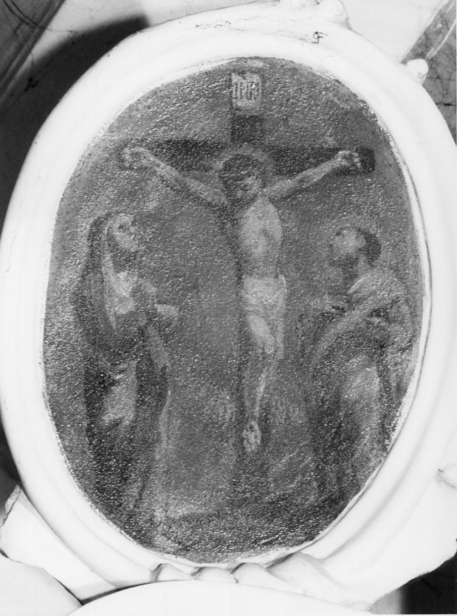 V mistero Doloroso del rosario: crocifissione (dipinto, elemento d'insieme) - ambito mantovano (sec. XVIII)