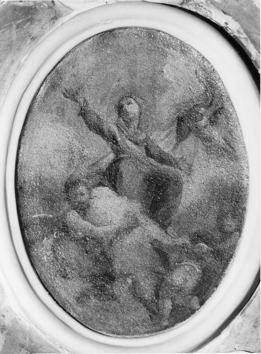 IV mistero Glorioso del rosario: assunzione di maria Vergine (dipinto, elemento d'insieme) - ambito mantovano (sec. XVIII)