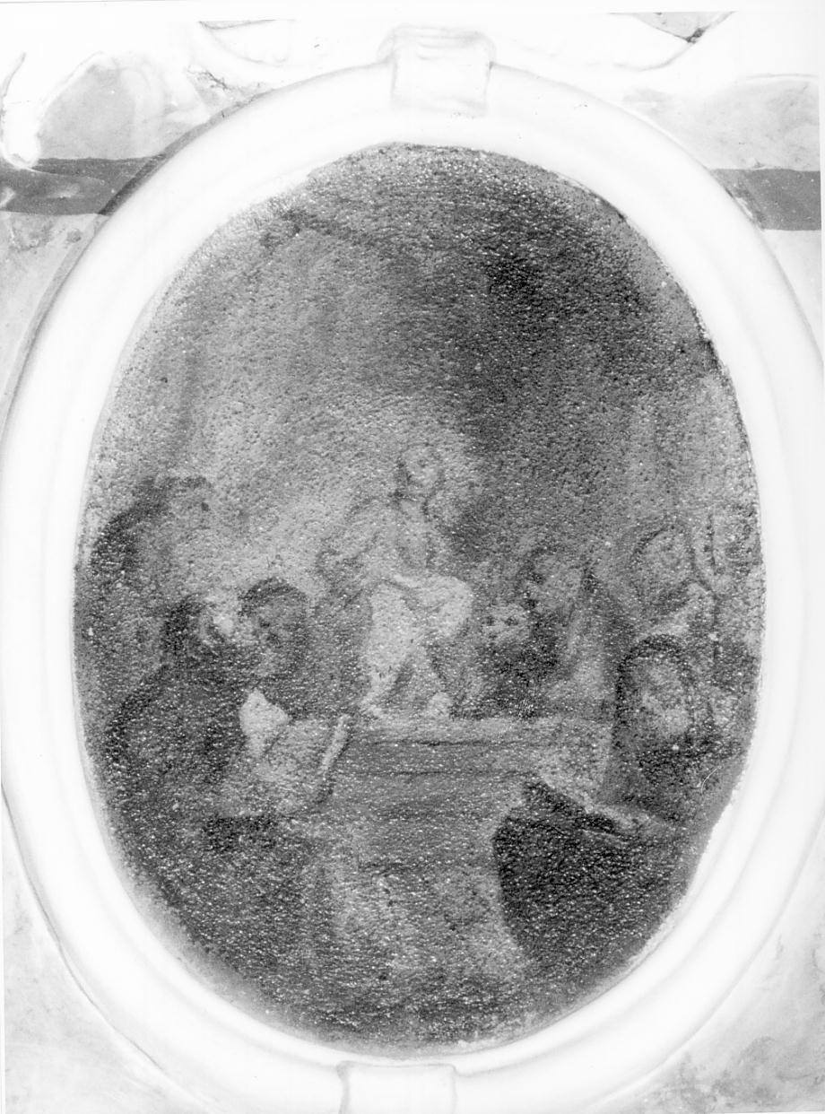 V mistero Gaudioso del rosario: Gesu' tra i dottori (dipinto, elemento d'insieme) - ambito mantovano (sec. XVIII)