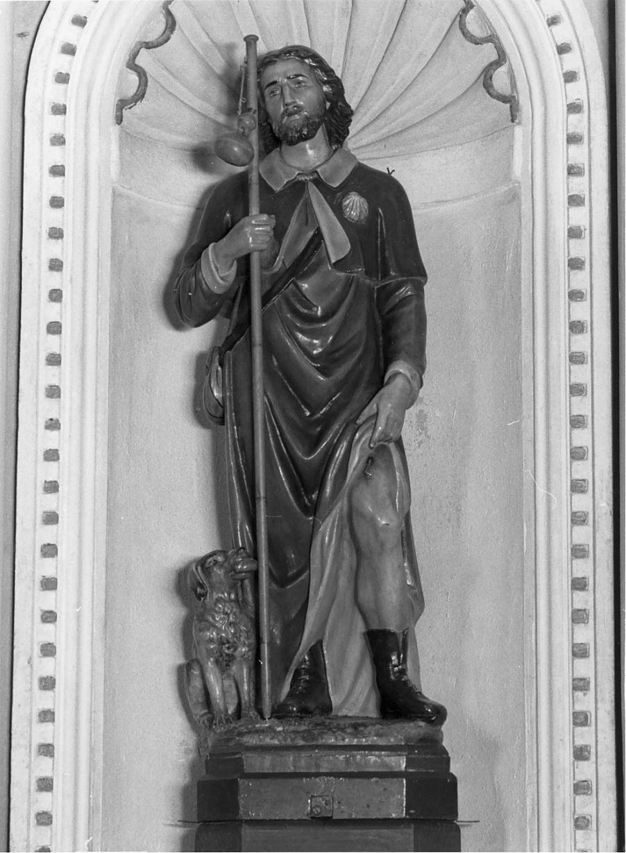 San Rocco (statua) - ambito mantovano (ultimo quarto sec. XIX)