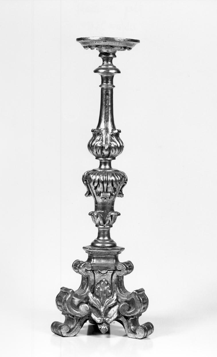 candelabro, serie - manifattura cremonese (sec. XVIII)