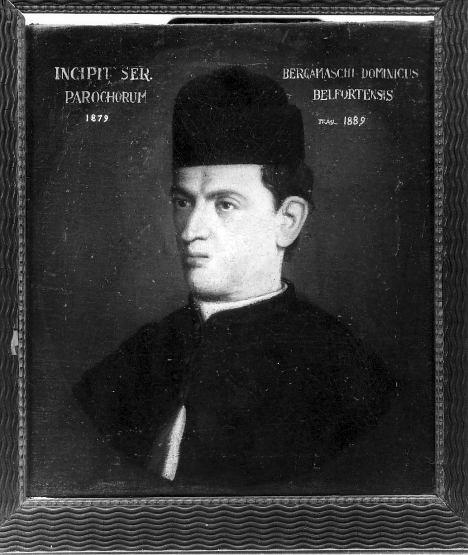 ritratto d'uomo (dipinto, opera isolata) - ambito cremonese (sec. XIX)