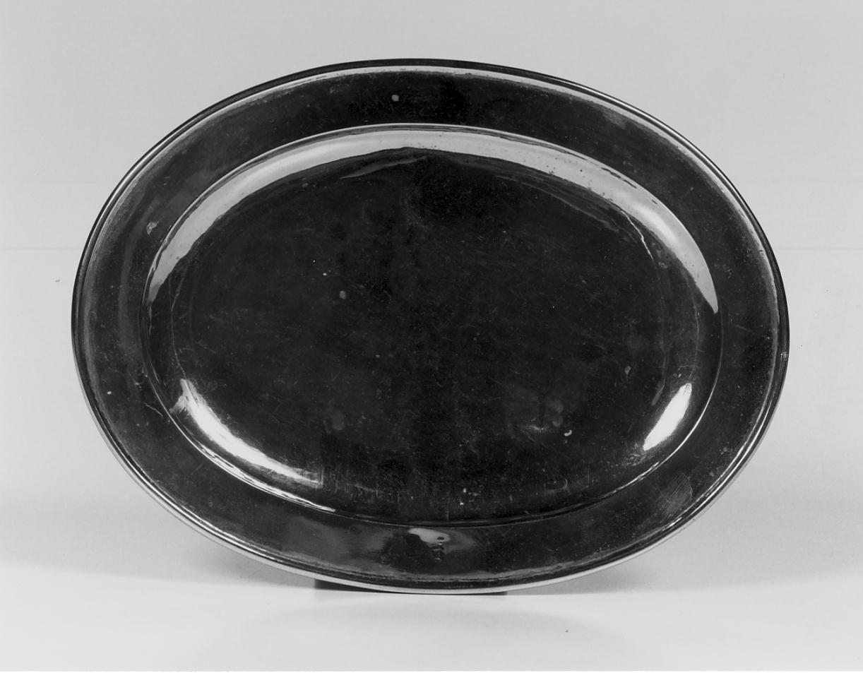 vassoio, opera isolata - manifattura lombarda (sec. XIX)